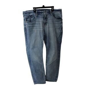 BKE Jake Straight Jeans Mens 36x32 Blue Excellent Medium Wash Denim Pants